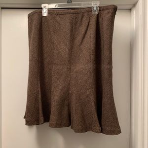 Brown skirt